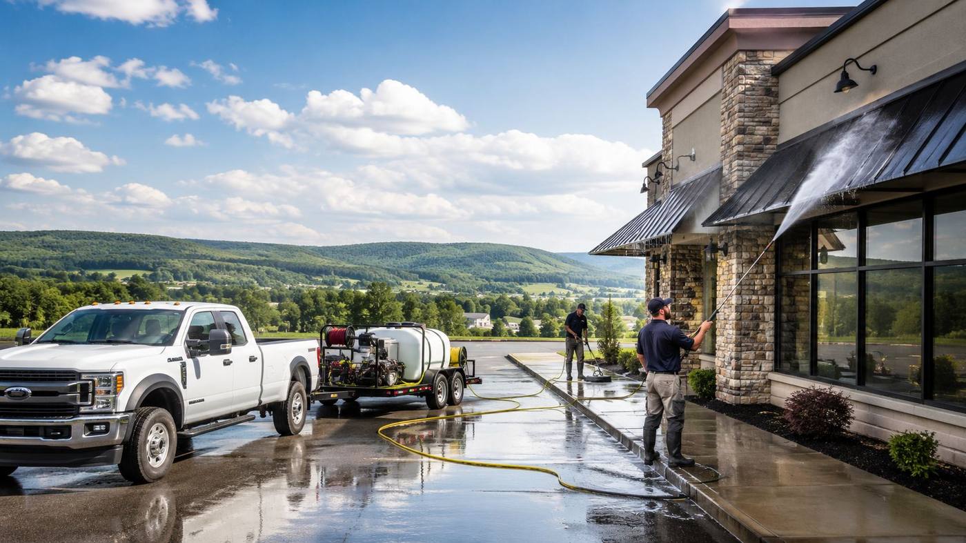 Central PA pressure washing quotes
